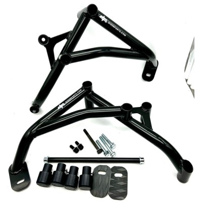 Crash cage – engine guard crash bar Triumph Street Triple 675 (07-12) -stunt drift