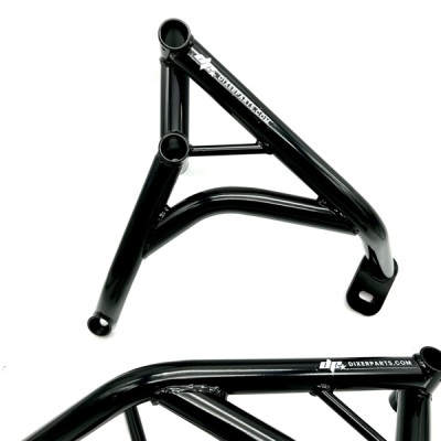 Kawasaki ZX6R 636 Crash Cage - (2009-2026) - Engine Guard Crash Bar Stunt drift