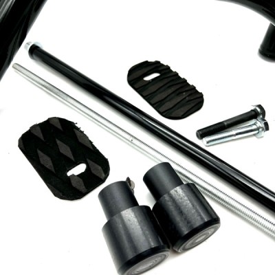 Kawasaki ZX6R 636 Crash Cage - (2009-2026) - Engine Guard Crash Bar Stunt drift