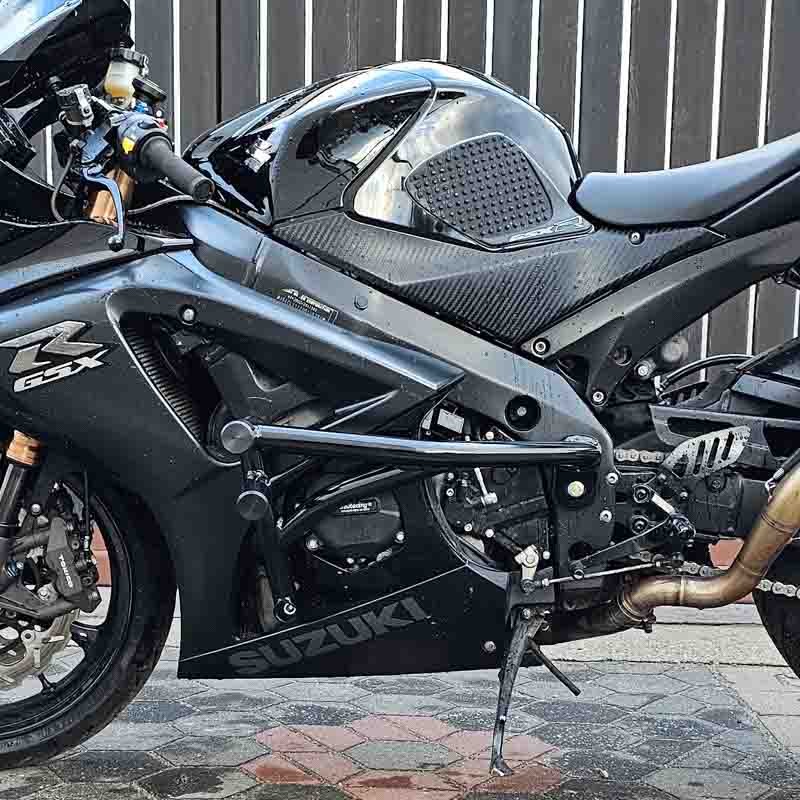 Glossy Carbon Fiber Front Fender Mudguard For 2005-2008 Suzuki GSXR 1000