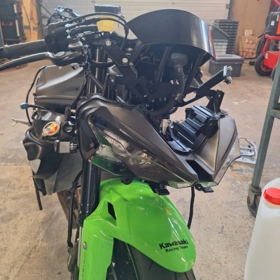 Front Steel Stunt Stay Kawasaki ZX6R 636 (2024-2026) Stunt