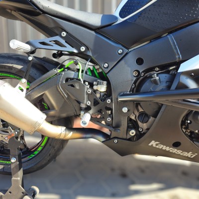 Przednie Sety Podnóżki Przód Kawasaki ZX10R Ninja (2011-2015) ) Stunt Gymkhana