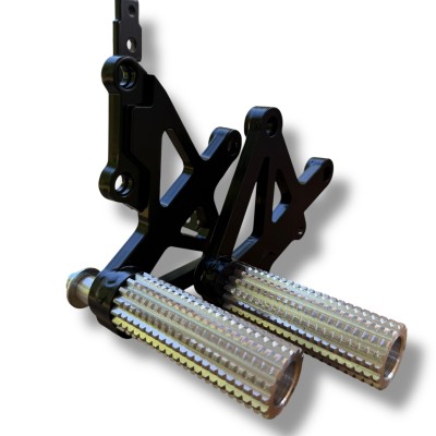 Front Sets Driver's Footrest Footpegs Kawasaki ZX10R Ninja (2011-2015)  Stunt Gymkhana