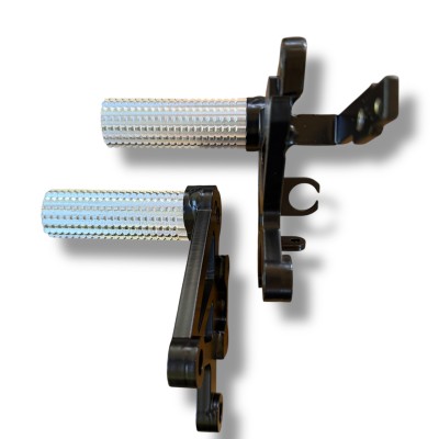 Front Sets Driver's Footrest Footpegs Kawasaki ZX10R Ninja (2011-2015)  Stunt Gymkhana