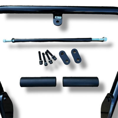 Harley Davidson Dyna crash bar (1994-2005) Crash Cage Engine Guard Bar -  Stunt Club Style