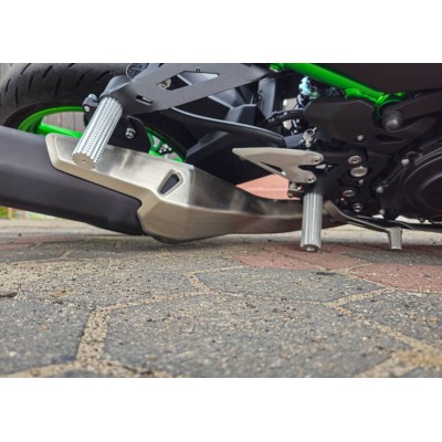 Sety Tylne Podnóżki Łączone Subcage Kawasaki Z500 ABS (2024-2025) Stunt Ghymkana Track