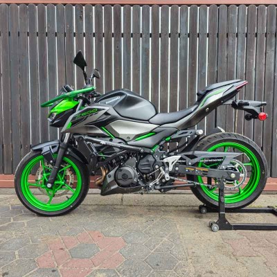 Rear Sets Footrests Pegs Subcage Kawasaki Z500 ABS (2024-2025) Stunt Gymkhana