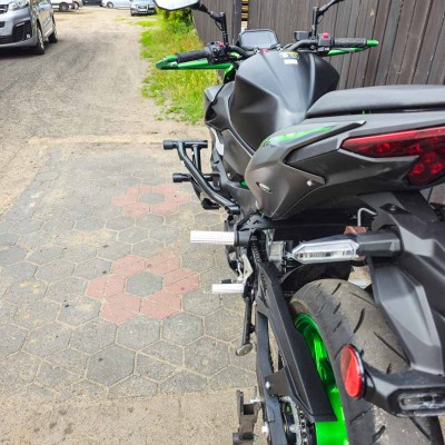 Rear Sets Footrests Pegs Subcage Kawasaki Z500 ABS (2024-2025) Stunt Gymkhana