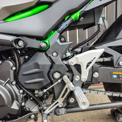 Przednie Sety Podnóżki Przód Kawasaki Z500 ABS (2024-2025) Stunt Gymkhana