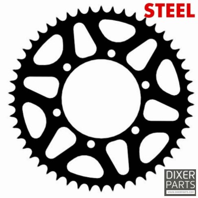 Steel stunt sprocket 50t-525 for Yamaha R6 (03-18) FZ7 MT-07 (14-22) Suzuki GSXR 600 750 (11-19)