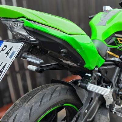 Rear Sets Footrests Pegs Subcage Kawasaki Ninja 650 EX650 Stunt Gymkhana