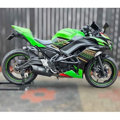 Rear Sets Footrests Pegs Subcage Kawasaki Ninja 650 EX650 Stunt Gymkhana