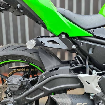 Rear Sets Footrests Pegs Subcage Kawasaki Ninja 650 EX650 Stunt Gymkhana