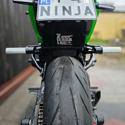 Rear Sets Footrests Pegs Subcage Kawasaki Ninja 650 EX650 Stunt Gymkhana