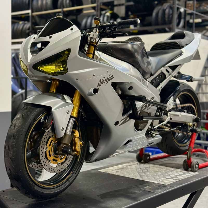 Crash Cage Kawasaki ZX6R 636 (2003-2004) Stunt Drift Street Engine