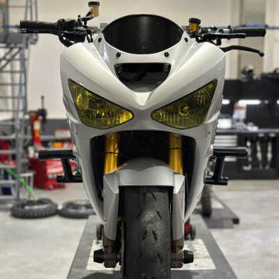 Crash Cage Kawasaki ZX6R 636 (2003-2004) Stunt Drift Street Engine Guard Highway Bar