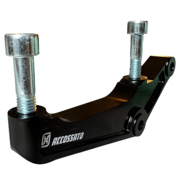 Right Upgrades Caliper Adapter Bracket Accossato 108mm Harley Davidson (2000-2023) Sportster Softail Dyna Touring