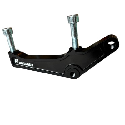 Right Upgrades Caliper Adapter Bracket Accossato 108mm Harley Davidson (2000-2023) Sportster Softail Dyna Touring