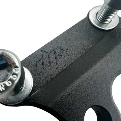Zestaw Prawe i Lewe Mocowanie Adapter Seryjnego Zacisku na 355mm (14") tarczę Harley Davidson Dyna Softail Touring