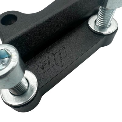 Set of Right and Left Upgrades OEM Calipers Adapter Bracket 14" (355mm) rotor Harley Davidson Dyna Softail Touring