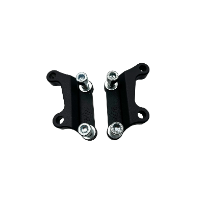 Set of Right and Left Upgrades OEM Calipers Adapter Bracket 14" (355mm) rotor Harley Davidson Dyna Softail Touring