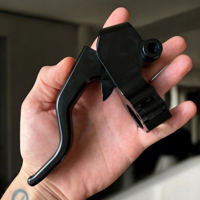 Stunt Clutch Lever With Bearings for Harley Davidson Mount Bracket not RSC Wirtz Accel Stunt Easy Pull
