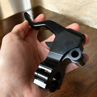Stunt Clutch Lever With Bearings for Harley Davidson Mount Bracket not RSC Wirtz Accel Stunt Easy Pull