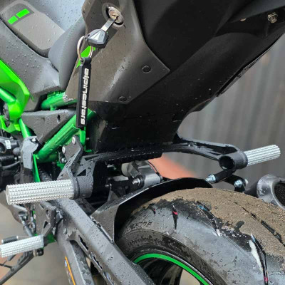 Rear Sets Footrests Pegs Subcage Kawasaki Z900 (2025-2026) Street Stunt Gymkhana Track