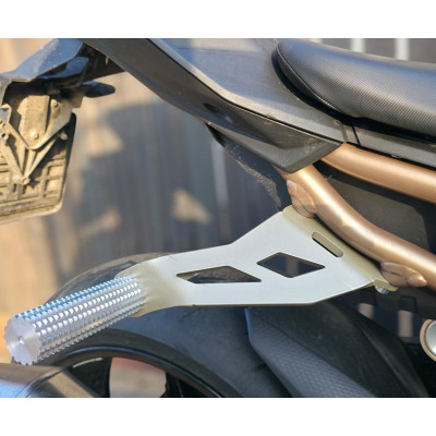Rear Sets Footrests Pegs Subcage BMW S1000R (2021-2026) Street Stunt Gymkhana Track