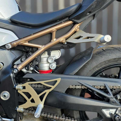 Sety Tylne Podnóżki Łączone Subcage BMW S1000R (2021-2026) Ulica Stunt Ghymkana Tor
