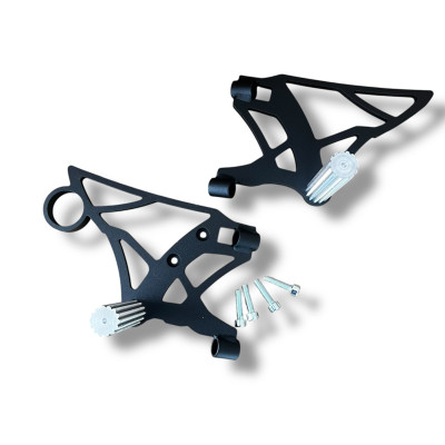 Front Sets Driver's Footrest Footpegs Przednie sety podnóżki pegi BMW S1000R (2021-2026) Stunt OSK Gymkhana Stunt Gymkhana