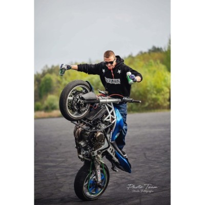 Rotor Brake Disc Handbrake Stunt 300 mm Kawasaki 636 ZX6-R ER6 Radial Dual Left