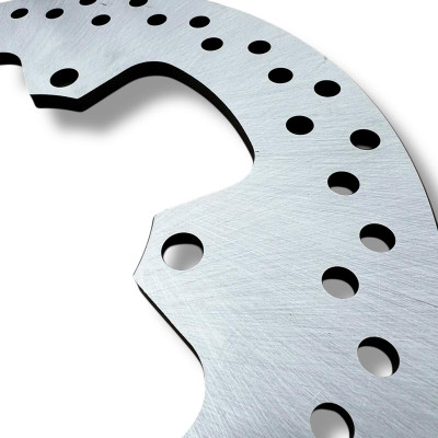 Rotor Brake Disc Handbrake Stunt 240 mm Kawasaki 636 ZX6-R ER6 Ninja Dual Left HandBrake
