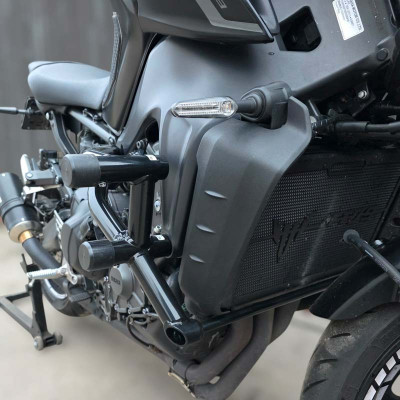 Crash Cage Engine Guard Bar Yamaha MT09 FZ09 FJ09 XSR900 Tracer 900 (2021-2023) Street Stunt Gymkhana