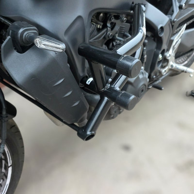 Crash Cage Engine Guard Bar Yamaha MT09 FZ09 FJ09 XSR900 Tracer 900 (2021-2023) Street Stunt Gymkhana