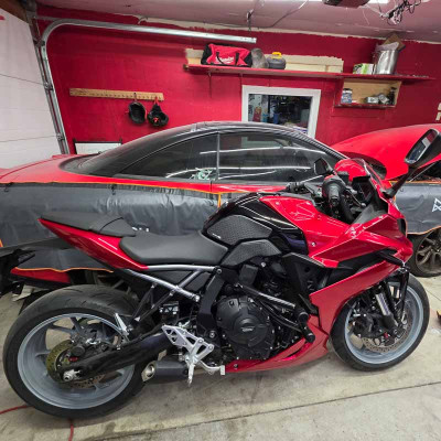 Klatka Osłona Silnika Gmol Ochraniacz Rama Suzuki GSX-8R (2023-2026) Stunt Gymkhana