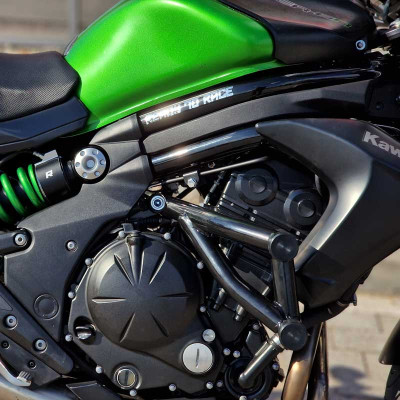 Crash Cage Engine Guard Bar Kawasaki ER6 ER-6 (2012-2016) Stunt Gymkhana