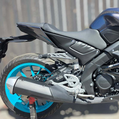 Rear Sets Footrests Pegs Subcage Yamaha MT-125 R125 (2019-2025) Street Stunt Gymkhana Track
