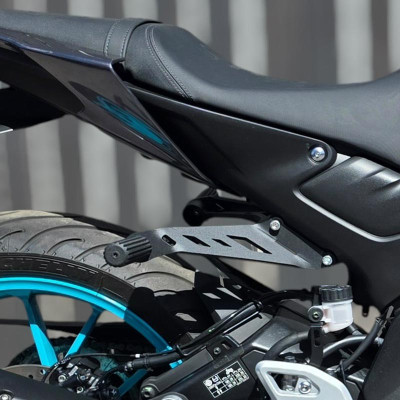 Rear Sets Footrests Pegs Subcage Yamaha MT-125 R125 (2019-2025) Street Stunt Gymkhana Track
