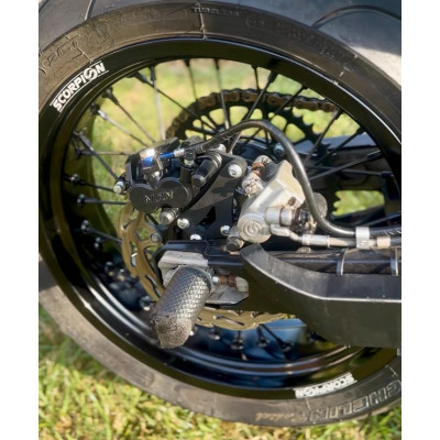 Dual Brake Caliper Bracket KTM Stark Varg Husqvarna Husaberg GasGas (Models: 2004-2026) EXC SXF XC SMR 250 300 350 400 450 500 530 Stunt