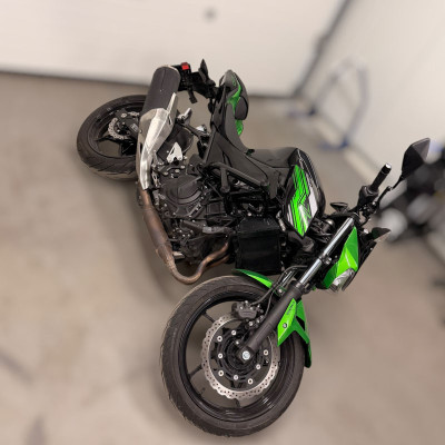 Crash Cage Engine Guard Bar Kawasaki Kawasaki Z400 (2019-2023)  Street Stunt Gymkhana Small