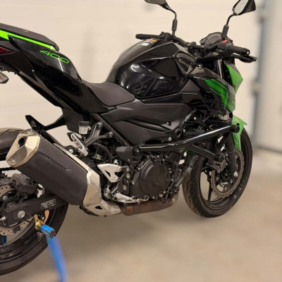Crash Cage Engine Guard Bar Kawasaki Kawasaki Z400 (2019-2023)  Street Stunt Gymkhana Small