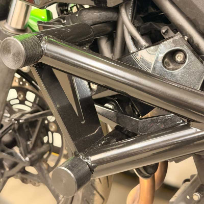 Crash Cage Engine Guard Bar Kawasaki Kawasaki Z400 (2019-2023)  Street Stunt Gymkhana Small