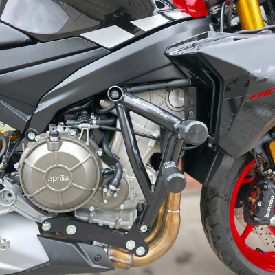 Crash Cage Engine Guard Bar Aprilia Tuono 660 (2021-2026) Street Stunt Gymkhana Track