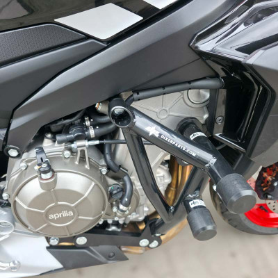 Crash Cage Engine Guard Bar Aprilia Tuono 660 (2021-2026) Street Stunt Gymkhana Track