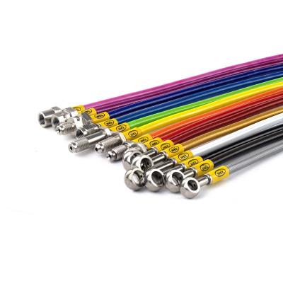 KTM 450 EXC Racing 2006-2007 Brake Lines HEL Stainless Steel Braided