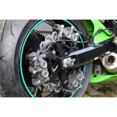 Steel braided brake line 40cm – HB handbrake stunt – brake calipers connector