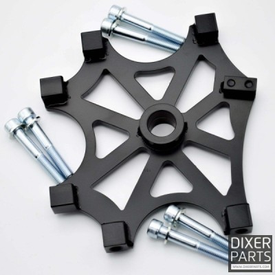 Handbrake bracket for Suzuki GSXR 600 750 L1-M2 (2011-2022) 300 mm rotor – 3x radial – stunt