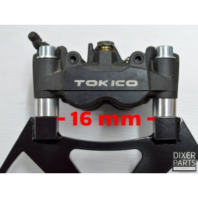 Handbrake bracket for Honda CBR 900 RR 929 SC44 (00-01) – 300 mm – 3x radial – stunt