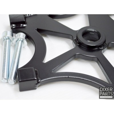 Handbrake bracket for Honda CBR 600 RR PC37 (03-04) – 300 mm – 3x radial – stunt